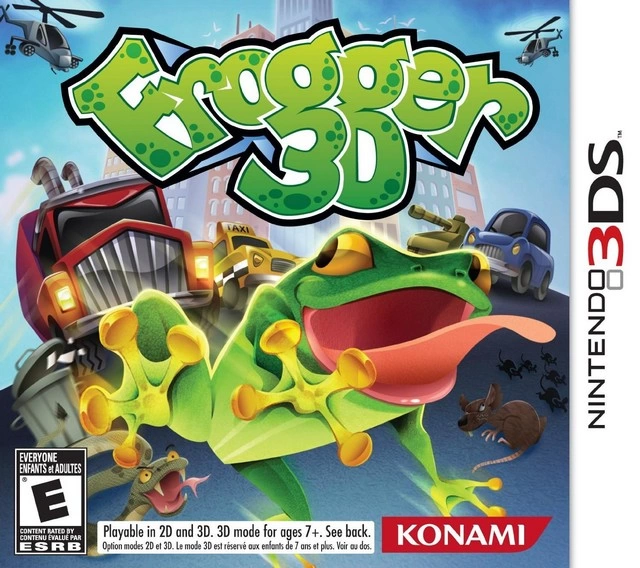 Frogger 3D cover
