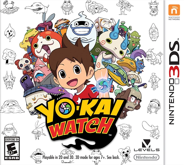 Capa do jogo Yo-kai Watch