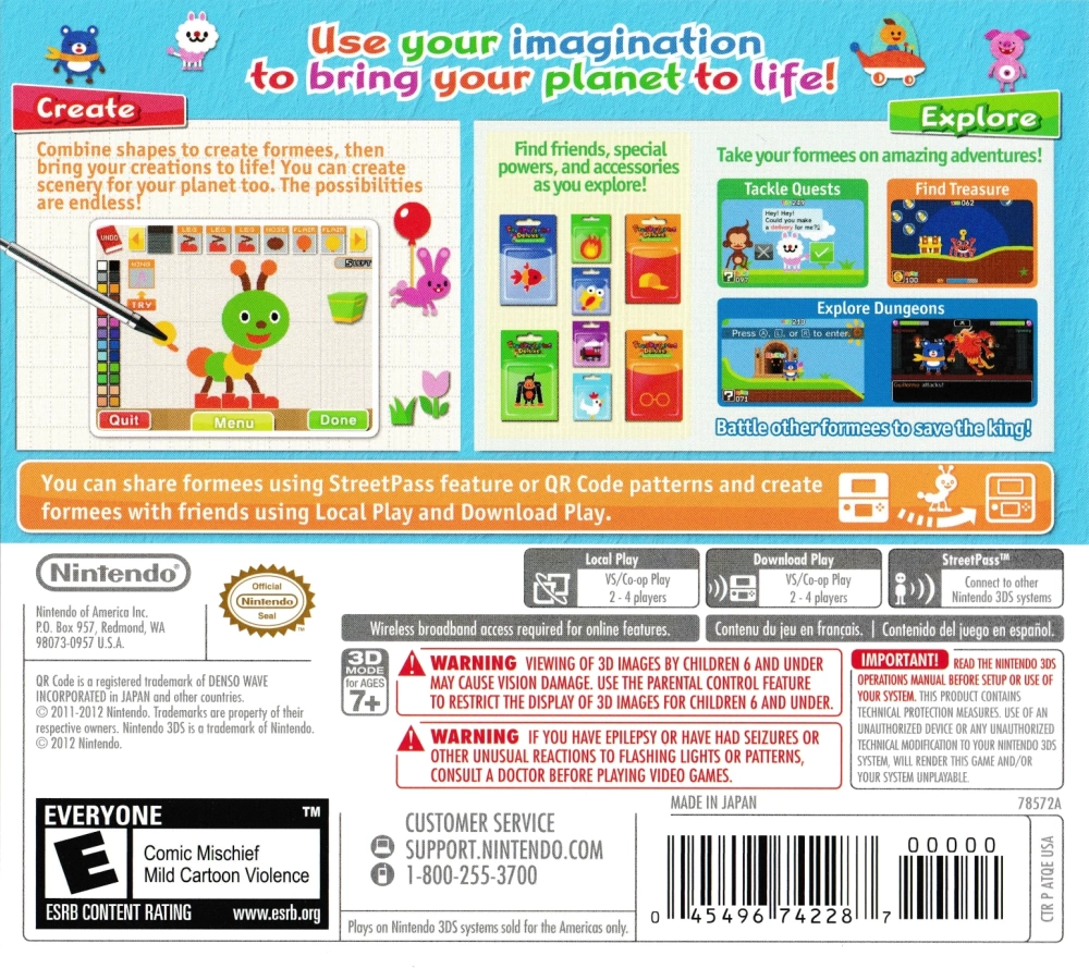 Capa do jogo Freakyforms Deluxe: Your Creations, Alive!