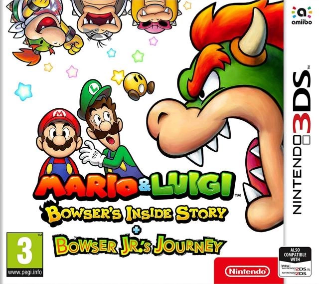 Mario & Luigi: Bowsers Inside Story + Bowser Jrs Journey cover
