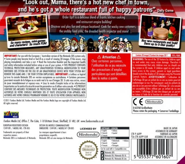 Capa do jogo Order Up!!