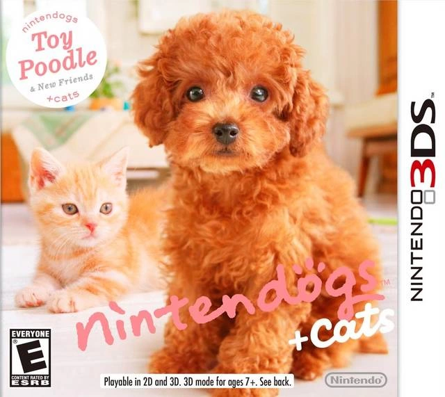 Capa do jogo Nintendogs + Cats: Toy Poodle & New Friends