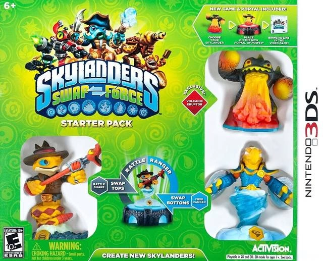 Capa do jogo Skylanders: Swap Force