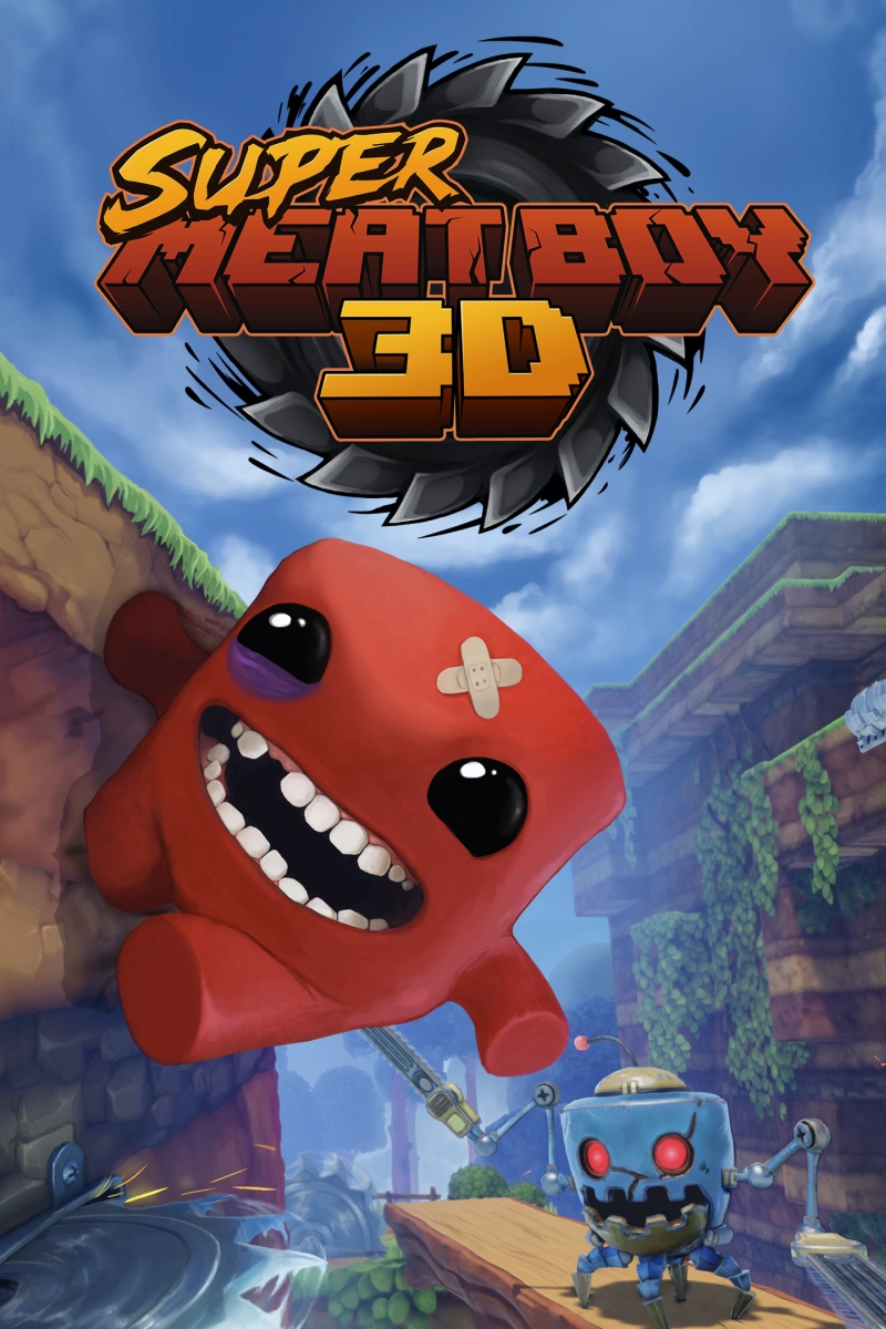 Capa do jogo Super Meat Boy 3D