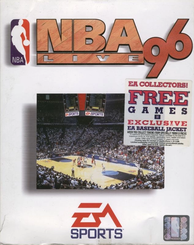 NBA Live 96 cover