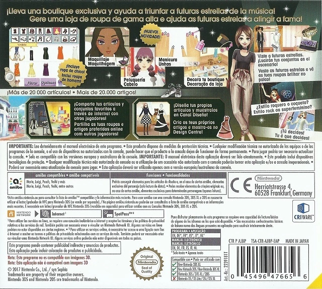 Capa do jogo Style Savvy: Styling Star