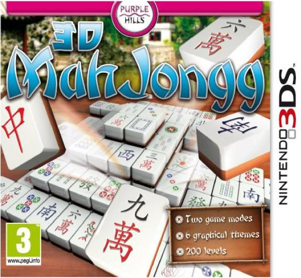 Capa do jogo 3D MahJongg