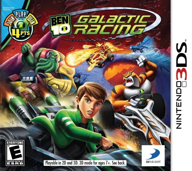 Capa do jogo Ben 10: Galactic Racing