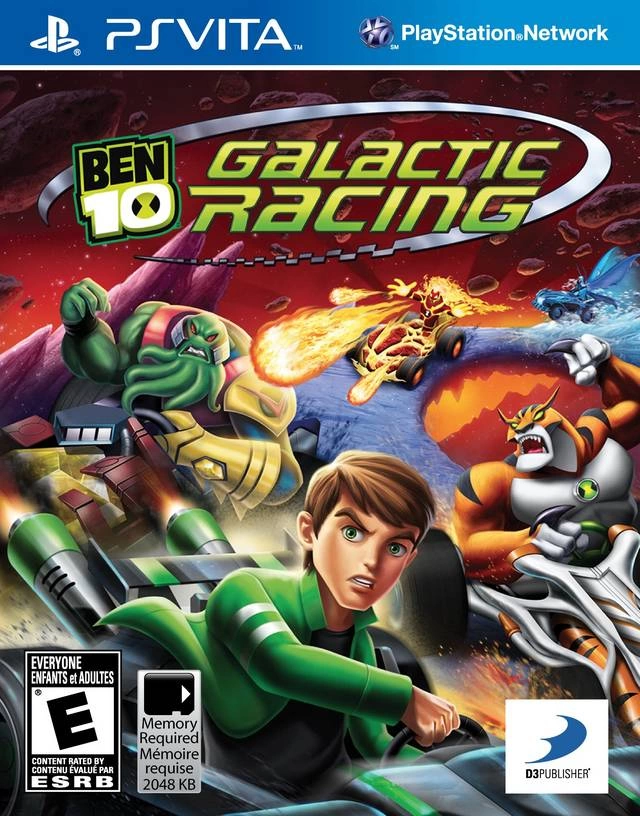 Capa do jogo Ben 10: Galactic Racing