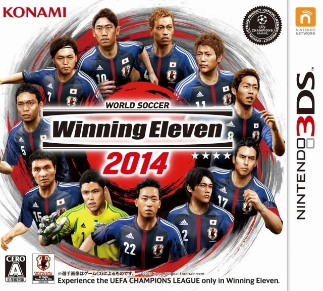 Capa do jogo World Soccer Winning Eleven 2014