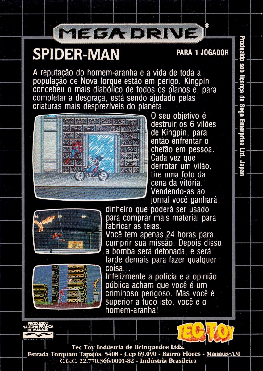 Capa do jogo Spider-Man vs. The Kingpin