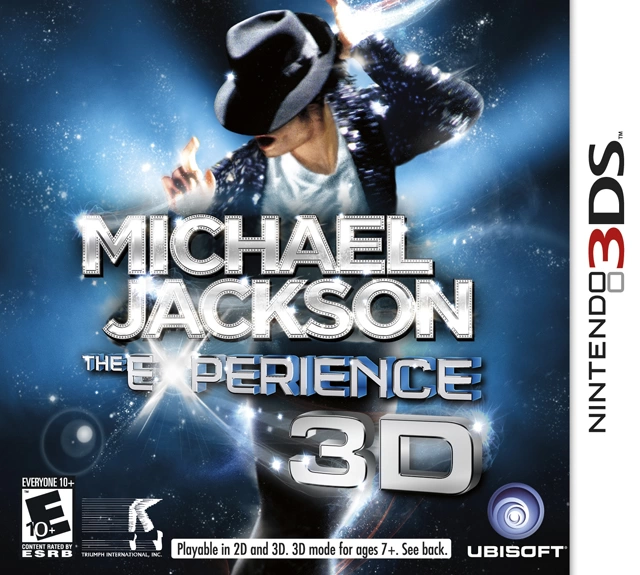 Capa do jogo Michael Jackson: The Experience 3D