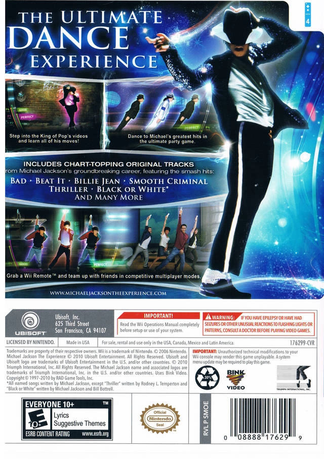 Michael Jackson: The Experience cover