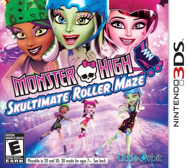 Capa do jogo Monster High: Skultimate Roller Maze