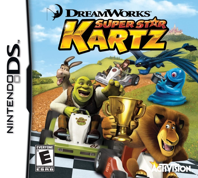 Capa do jogo Dreamworks Super Star Karts