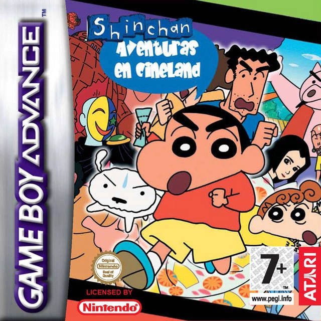 Capa do jogo Crayon Shin-chan: Arashi O Yobu Cinema-land No Daibouken!