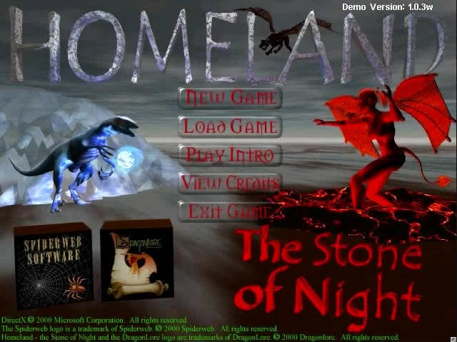 Capa do jogo Homeland: The Stone of Night