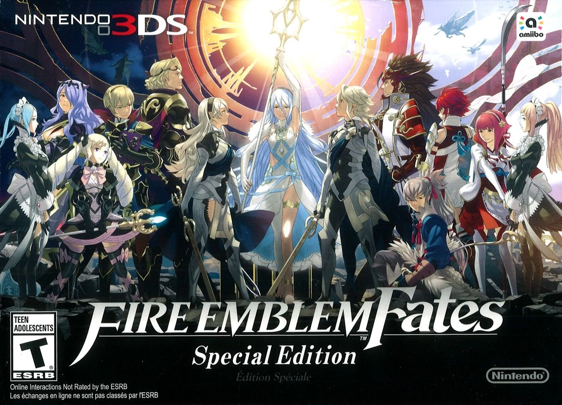 Capa do jogo Fire Emblem Fates: Special Edition