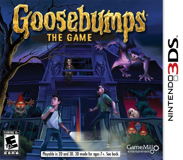 Capa do jogo Goosebumps: The Game