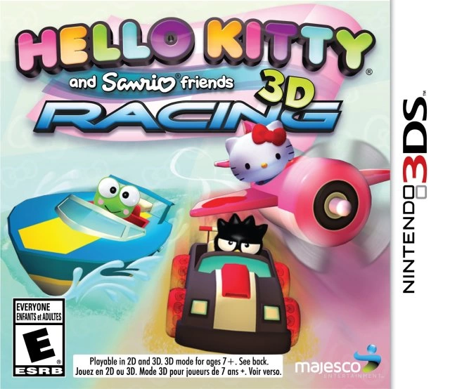 Capa do jogo Hello Kitty and Sanrio Friends 3D Racing