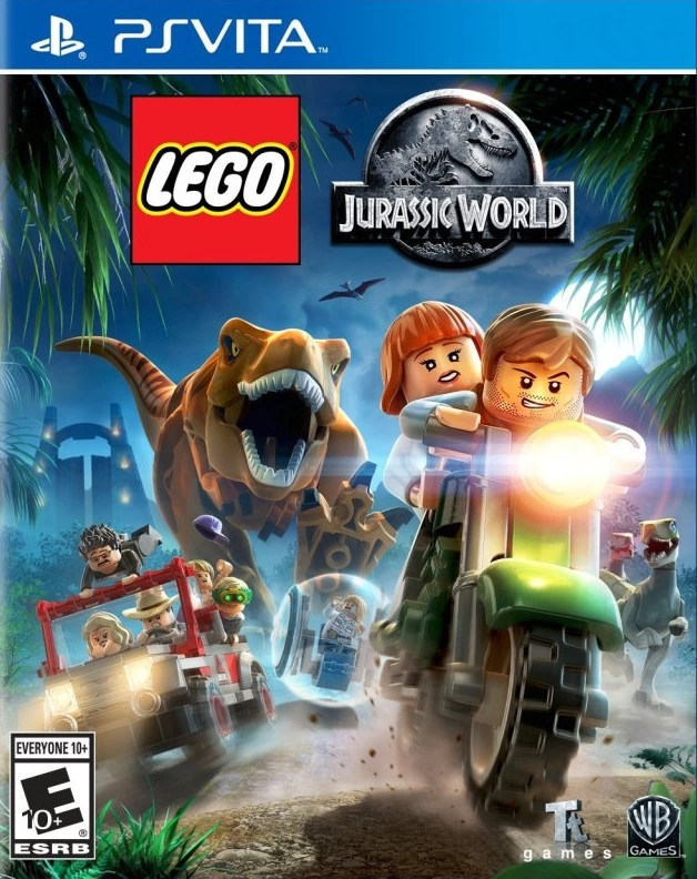 Capa do jogo LEGO Jurassic World
