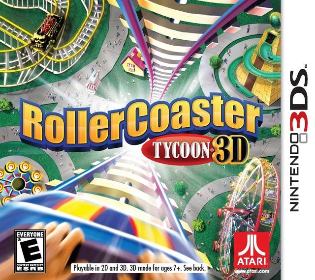 Rollercoaster Tycoon 3D cover
