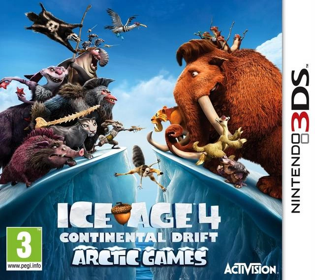 Capa do jogo Ice Age 4: Continental Drift - Arctic Games