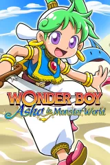 WONDER BOY ASHA in Monster World Capa de WONDER BOY ASHA in Monster World