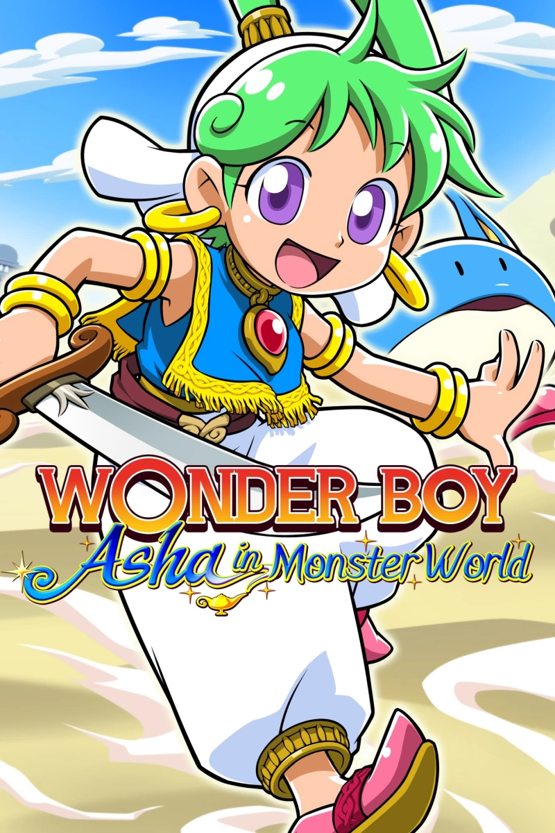 Capa do jogo WONDER BOY ASHA in Monster World