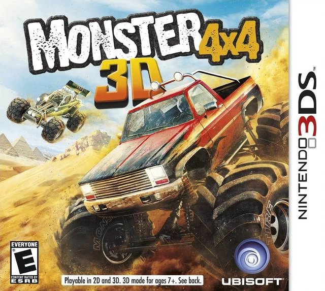 Capa do jogo Monster 4x4 3D