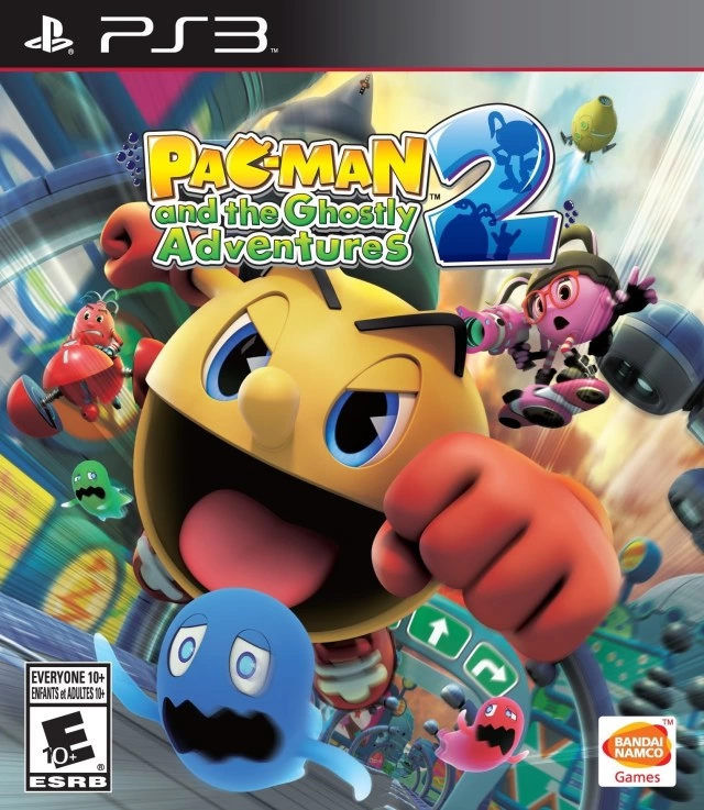 Capa do jogo Pac-Man e as Aventuras Fantasmagóricas 2
