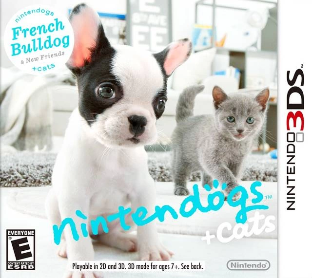 Nintendogs + Cats: French Bulldog & New Friends cover