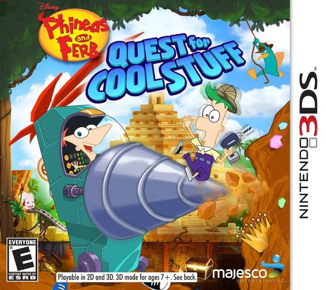 Capa do jogo Phineas and Ferb: Quest for Cool Stuff