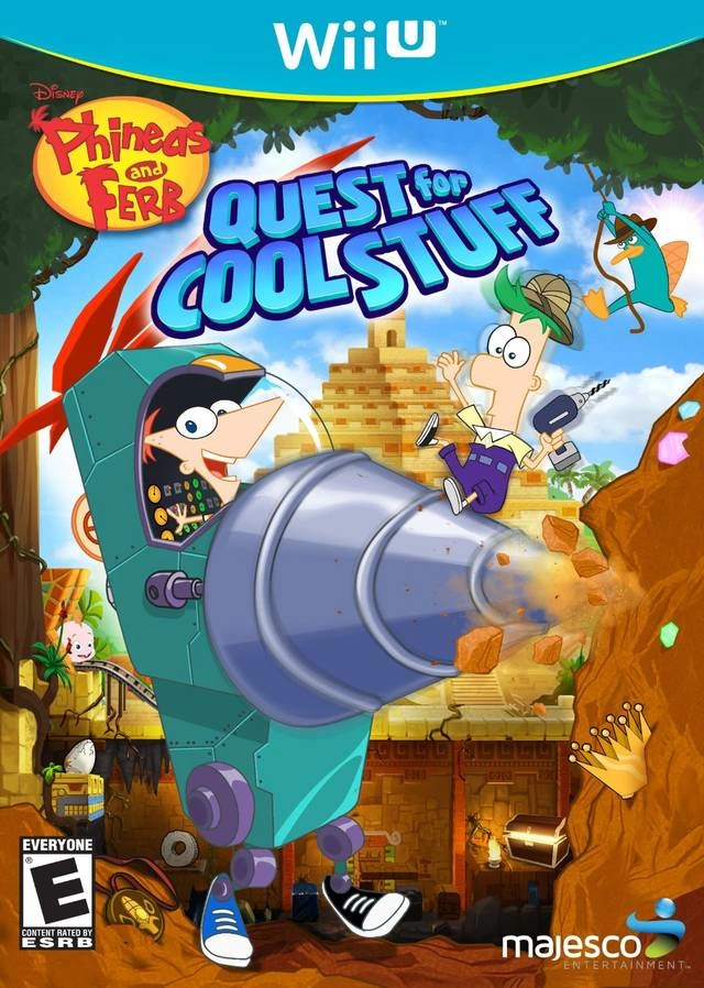 Capa do jogo Phineas and Ferb: Quest for Cool Stuff