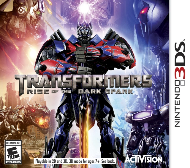 Capa do jogo Transformers: Rise of the Dark Spark