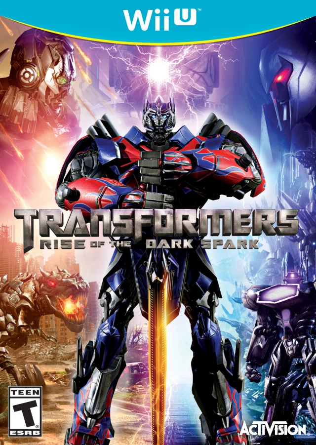 Capa do jogo Transformers: Rise of the Dark Spark