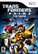 Capa de Transformers Prime: The Game Capa de Transformers Prime: The Game