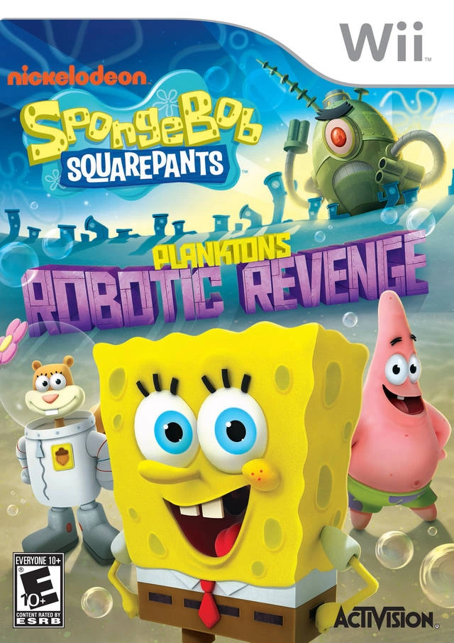 SpongeBob SquarePants: Planktons Robotic Revenge cover