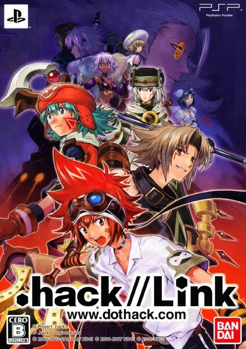 Capa do jogo .hack//Link