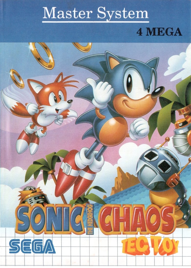 Capa do jogo Sonic Chaos