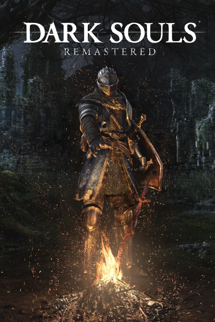 Capa do jogo Dark Souls: Remastered