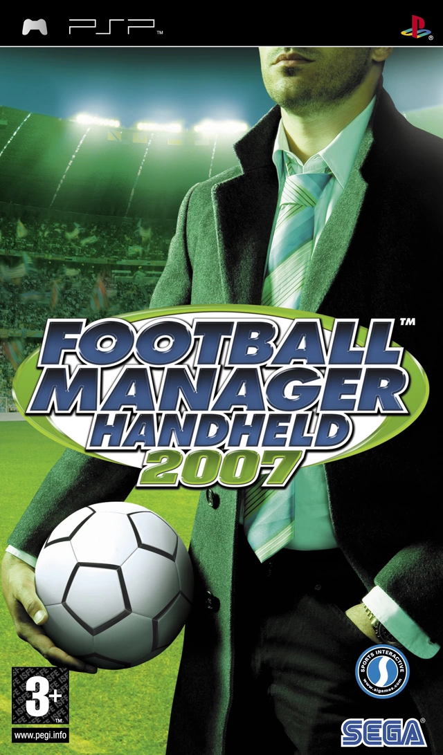 Capa do jogo Football Manager Handheld 2007