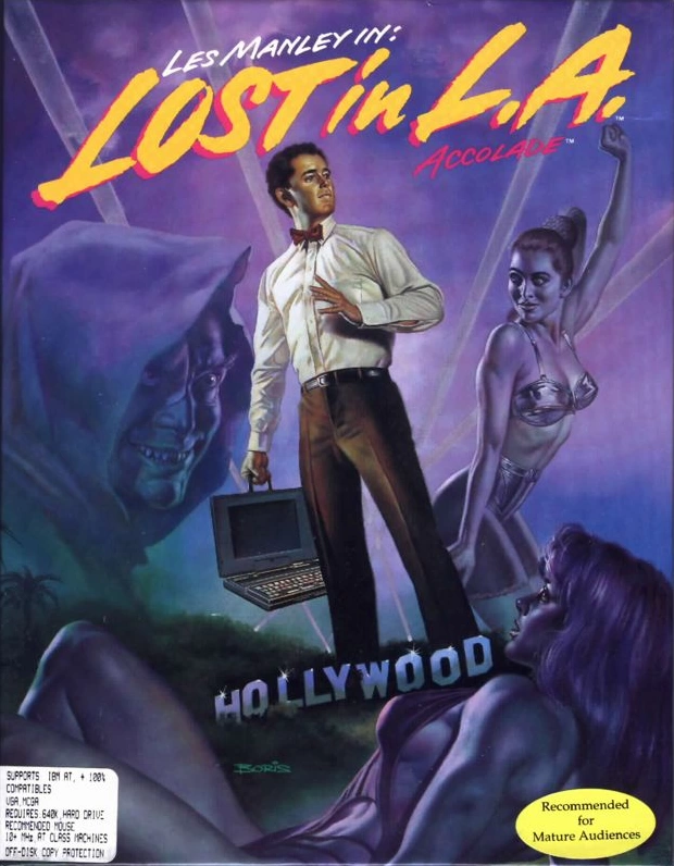 Capa do jogo Les Manley in: Lost in L.A.