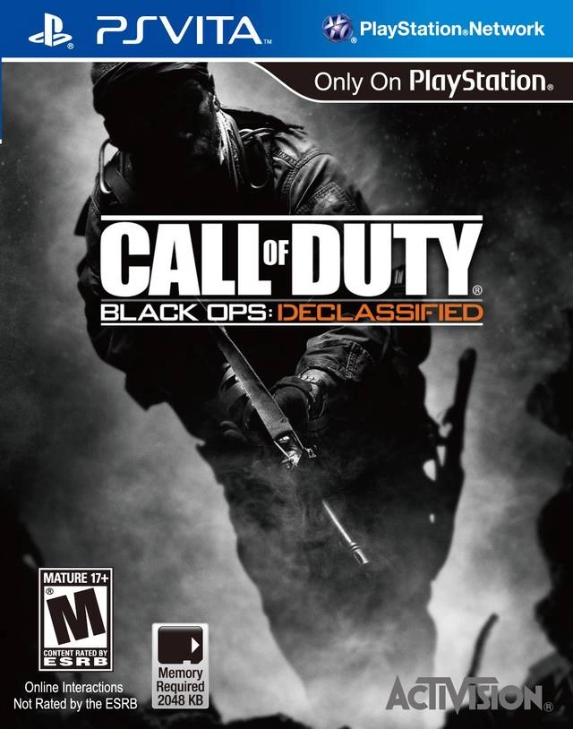 Capa do jogo Call of Duty: Black Ops Declassified