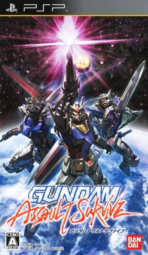 Capa do jogo Gundam Assault Survive