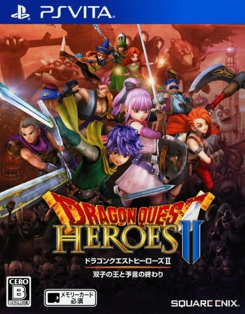 Capa do jogo Dragon Quest Heroes II