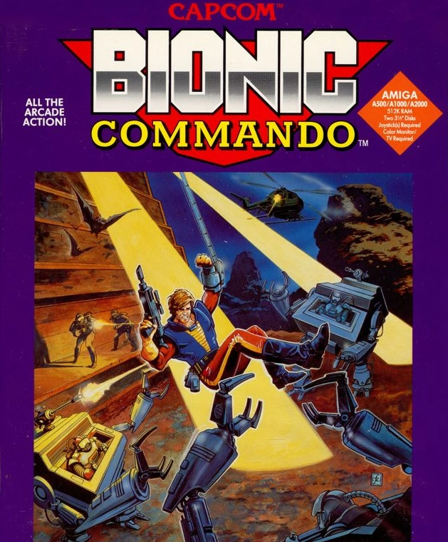 Capa do jogo Bionic Commando