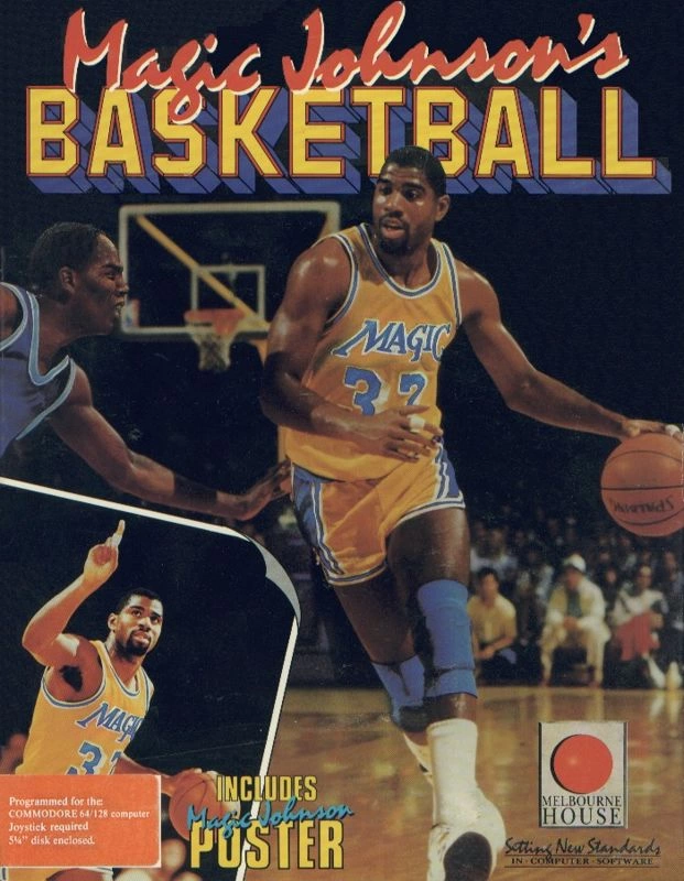 Capa do jogo Magic Johnsons Fast Break