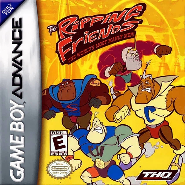 The Ripping Friends: The Worlds Most Manly Men! cover