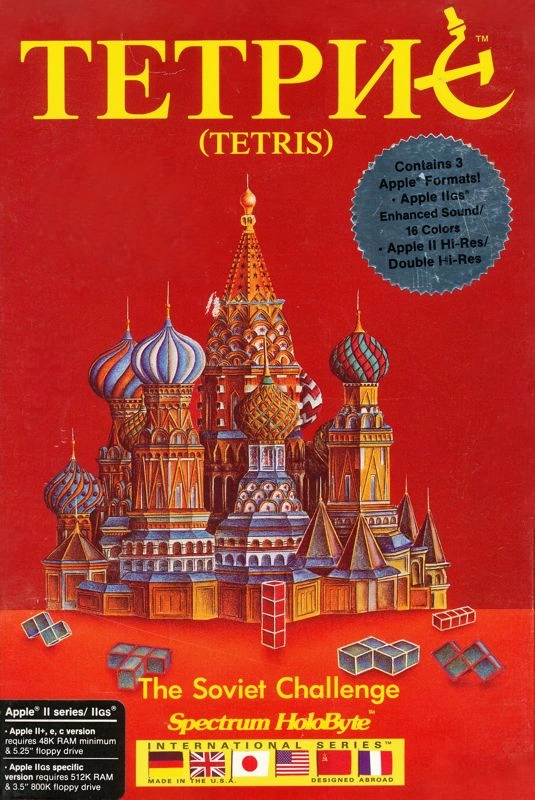 Capa do jogo Tetris